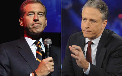 Why Jon Stewart and Brian Williams should just switch jobs