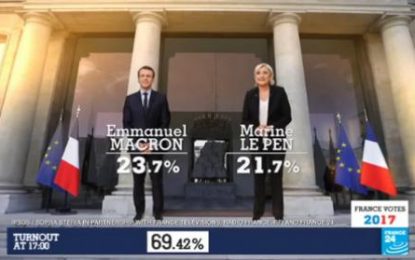 Macron, Le Pen Take Lead In Early Count Of French Vote: Live Feed