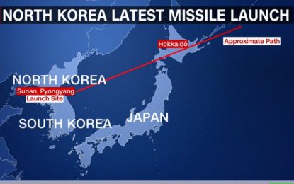 Tumbling Tuesday – NoKo’s Missile Test Over Japan Freaks Markets Out