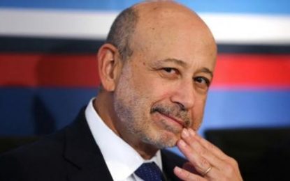 Even Lloyd Blankfein Is Getting Worried: “Things Have Been Going Up For Too Long”