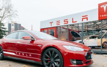 Tesla Stock Sees Slight Gains As Market Awaits Q1 Results