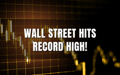 Wall Street Hits Record High